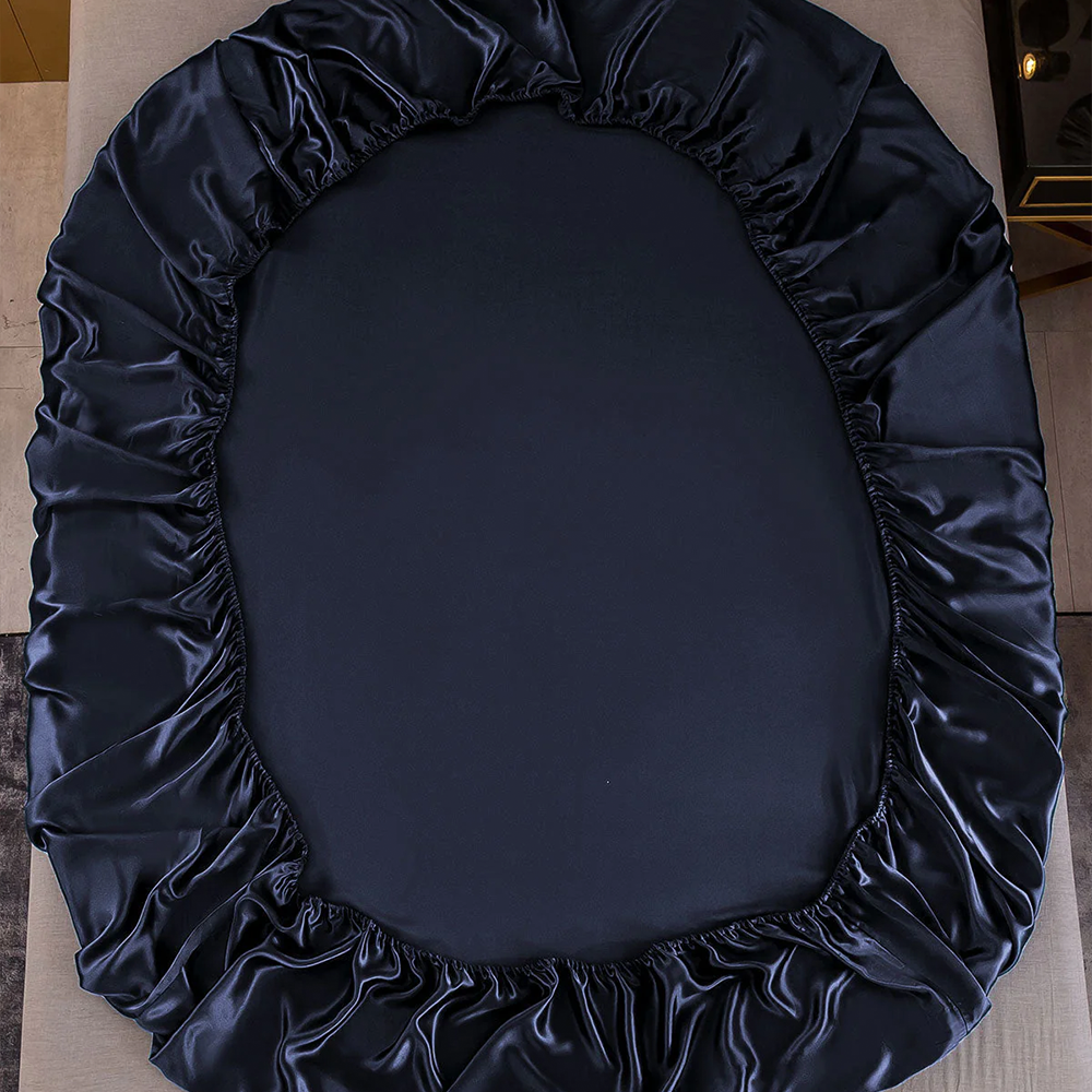 Drap-housse Satin Luxe sans couture - Sensation d'inspiration mûr