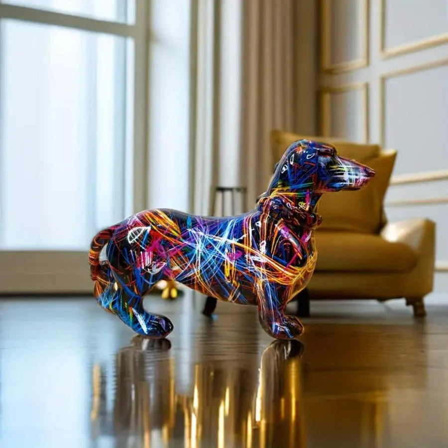 WoofMuse – Figurine Chien Artistique