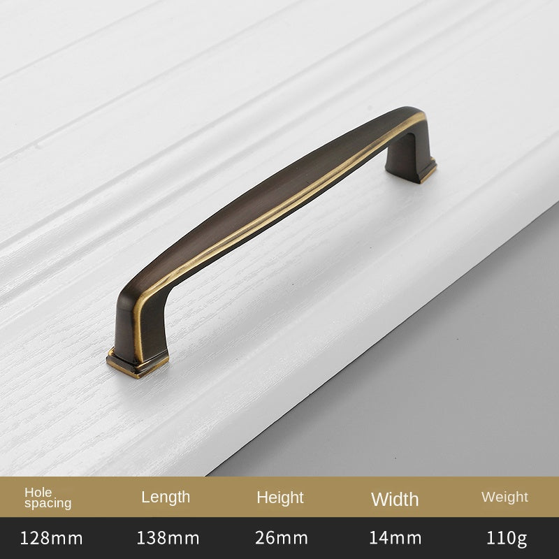 Tirette de tiroir et d'armoire intemporelle