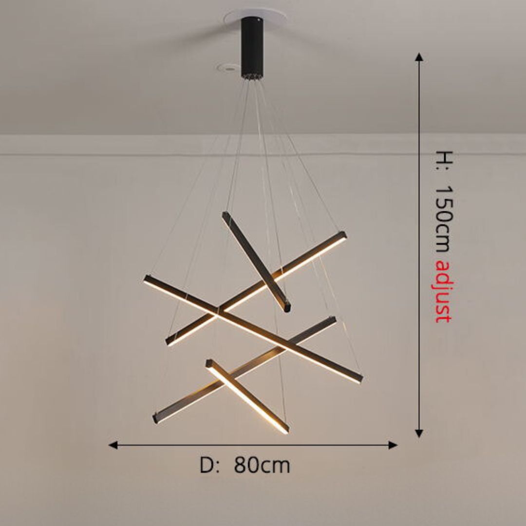 Nebula - Luminaire chandelier minimaliste