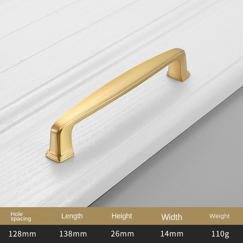 Tirette de tiroir et d'armoire intemporelle