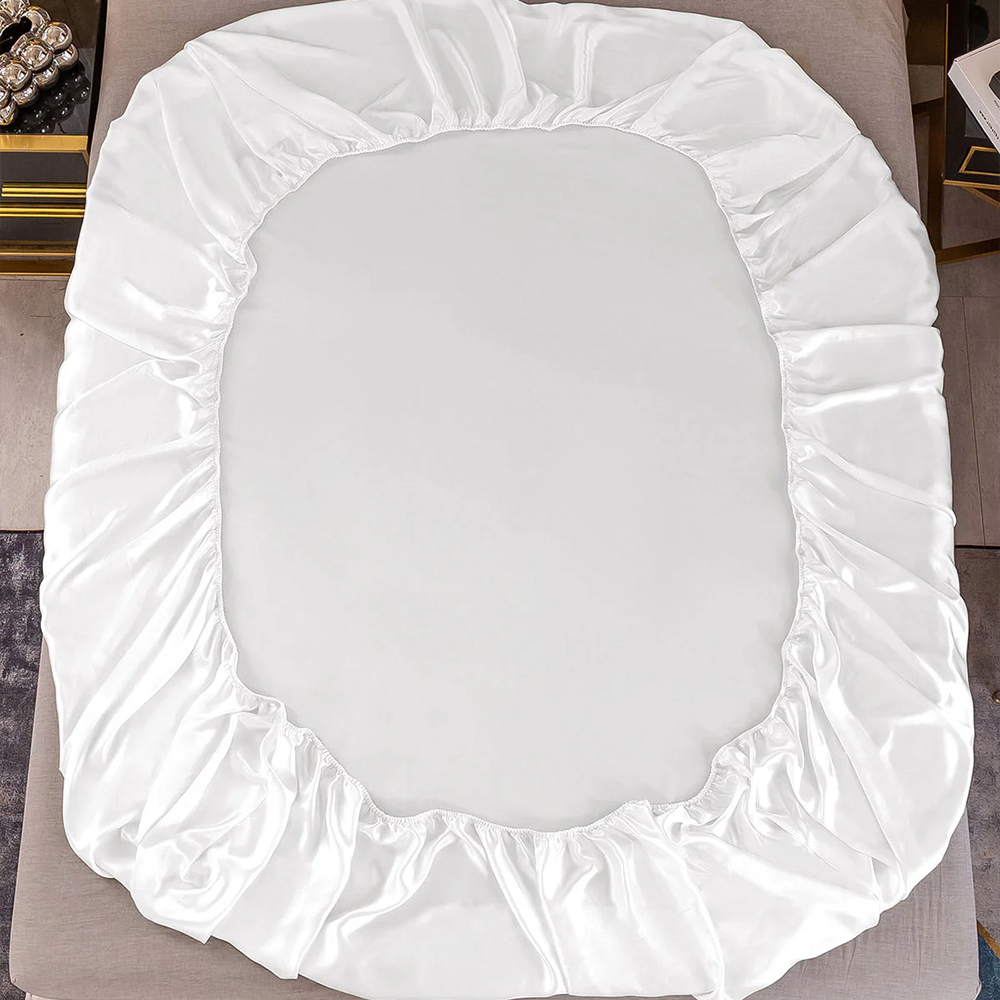 Drap-housse Satin Luxe sans couture - Sensation d'inspiration mûr