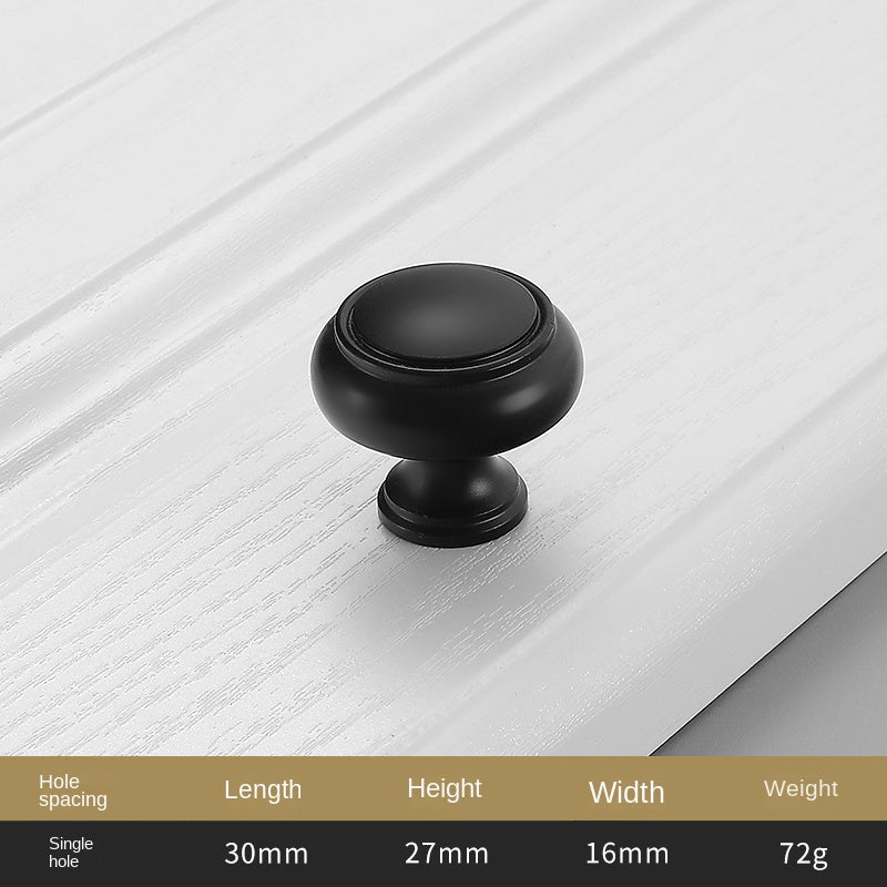 Tirette de tiroir et d'armoire intemporelle