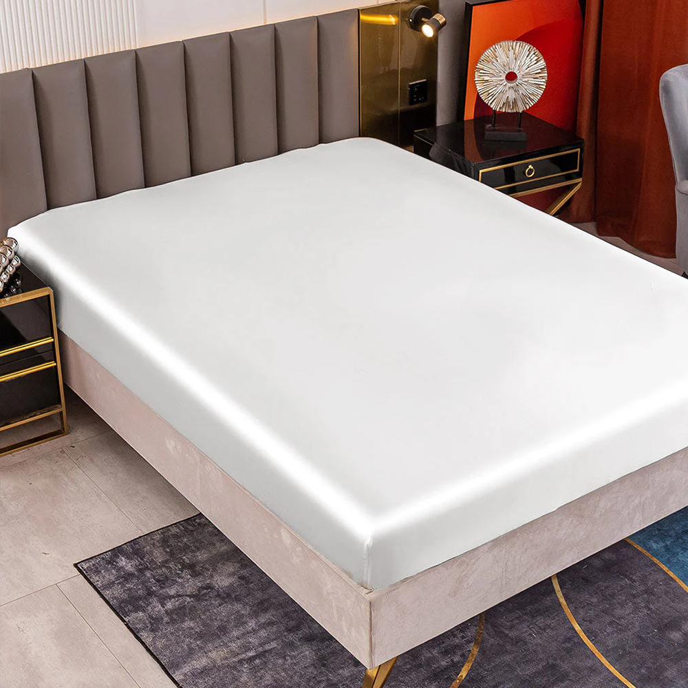 Drap-housse Satin Luxe sans couture - Sensation d'inspiration mûr