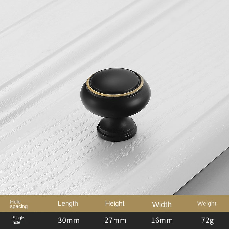 Tirette de tiroir et d'armoire intemporelle