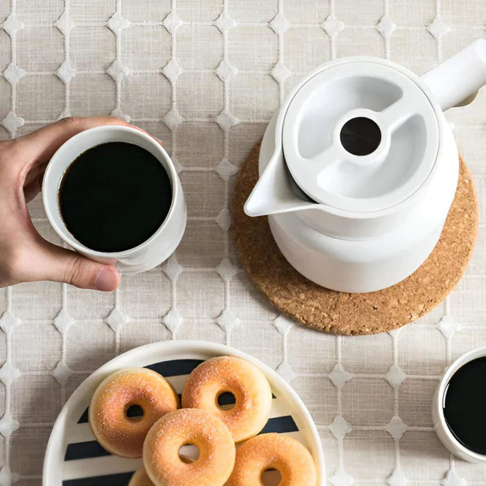 TermaLock - Carafe isotherme avec poignée en bois