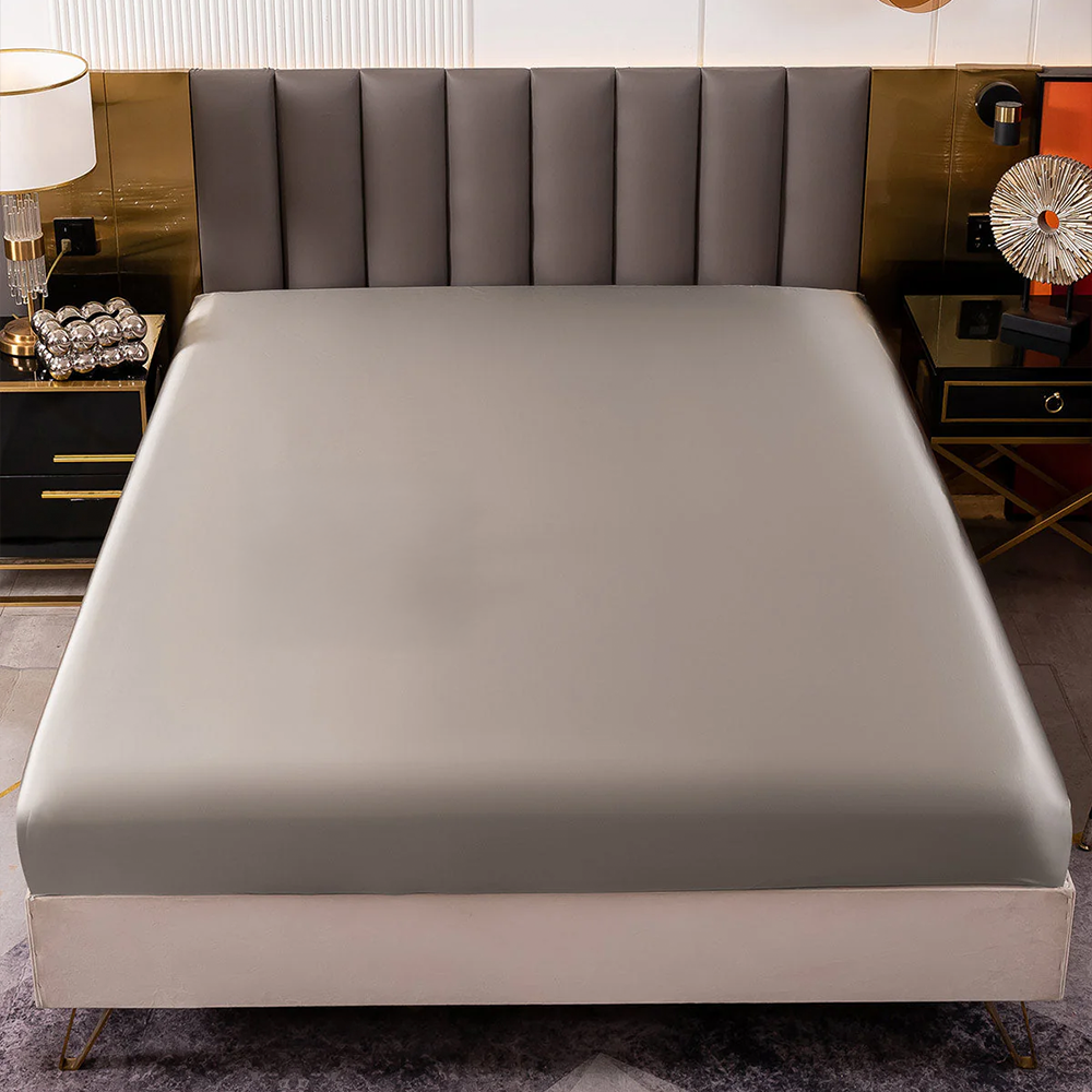 Drap-housse Satin Luxe sans couture - Sensation d'inspiration mûr