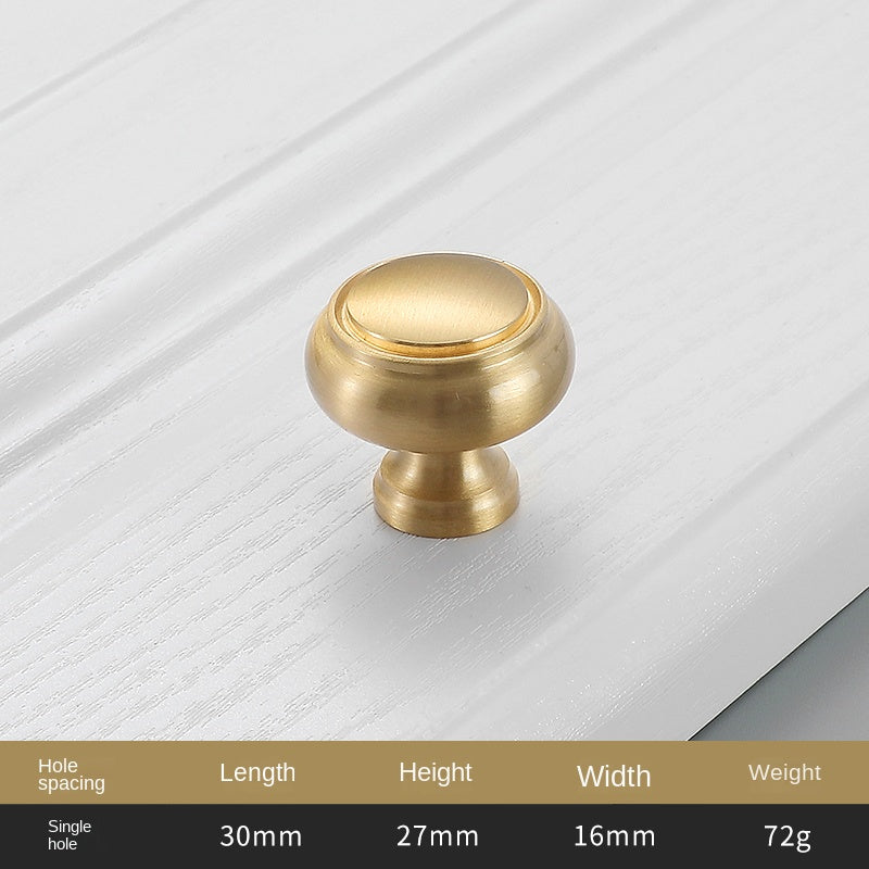 Tirette de tiroir et d'armoire intemporelle