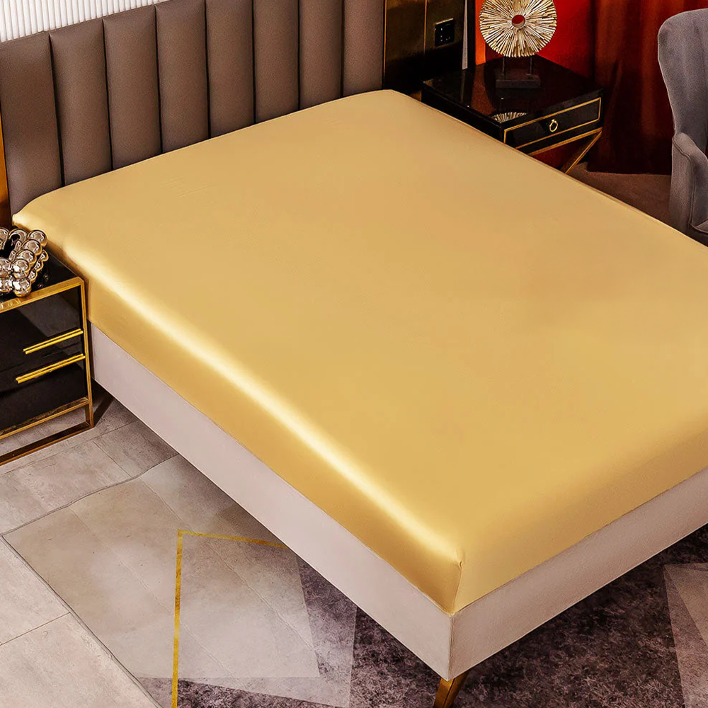 Drap-housse Satin Luxe sans couture - Sensation d'inspiration mûr