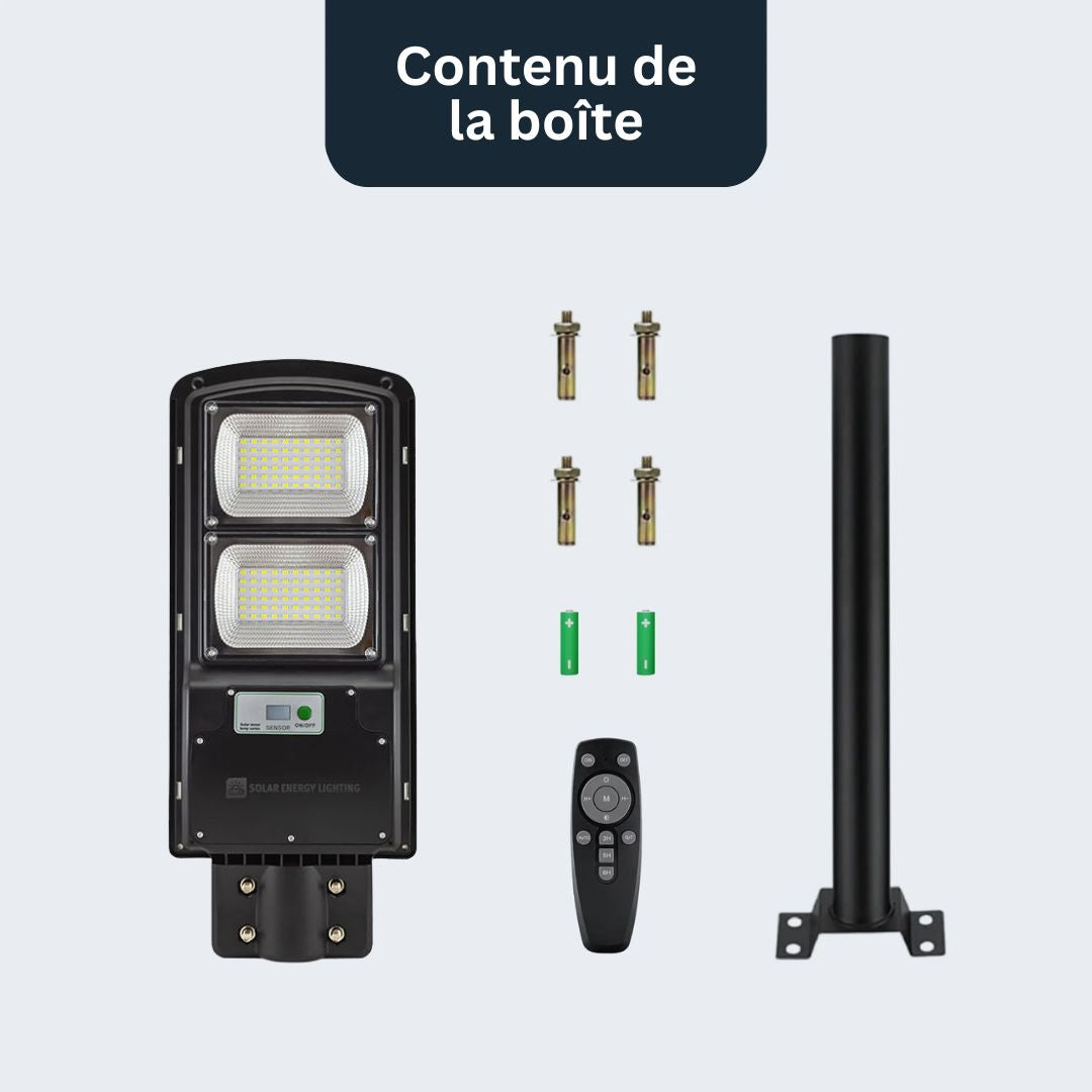 IlluminateSolarMega™ - 3 Lampes + 1 Gratuite Lampes Dolaires Ultra-Brillantes 300W/6000 Lumens