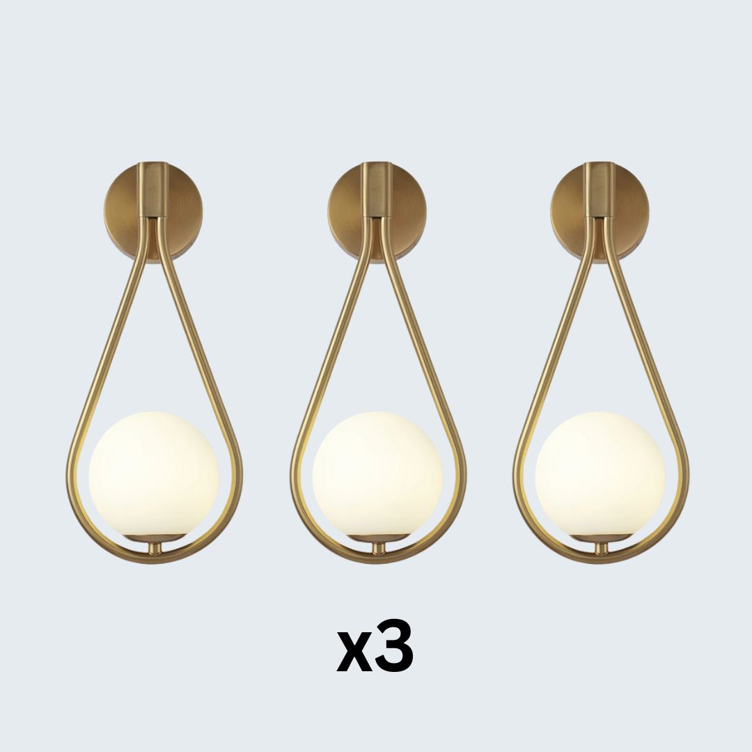 Sphère Lumière™ - Lampe murale du milieu du siècle (Vente de liquidation)