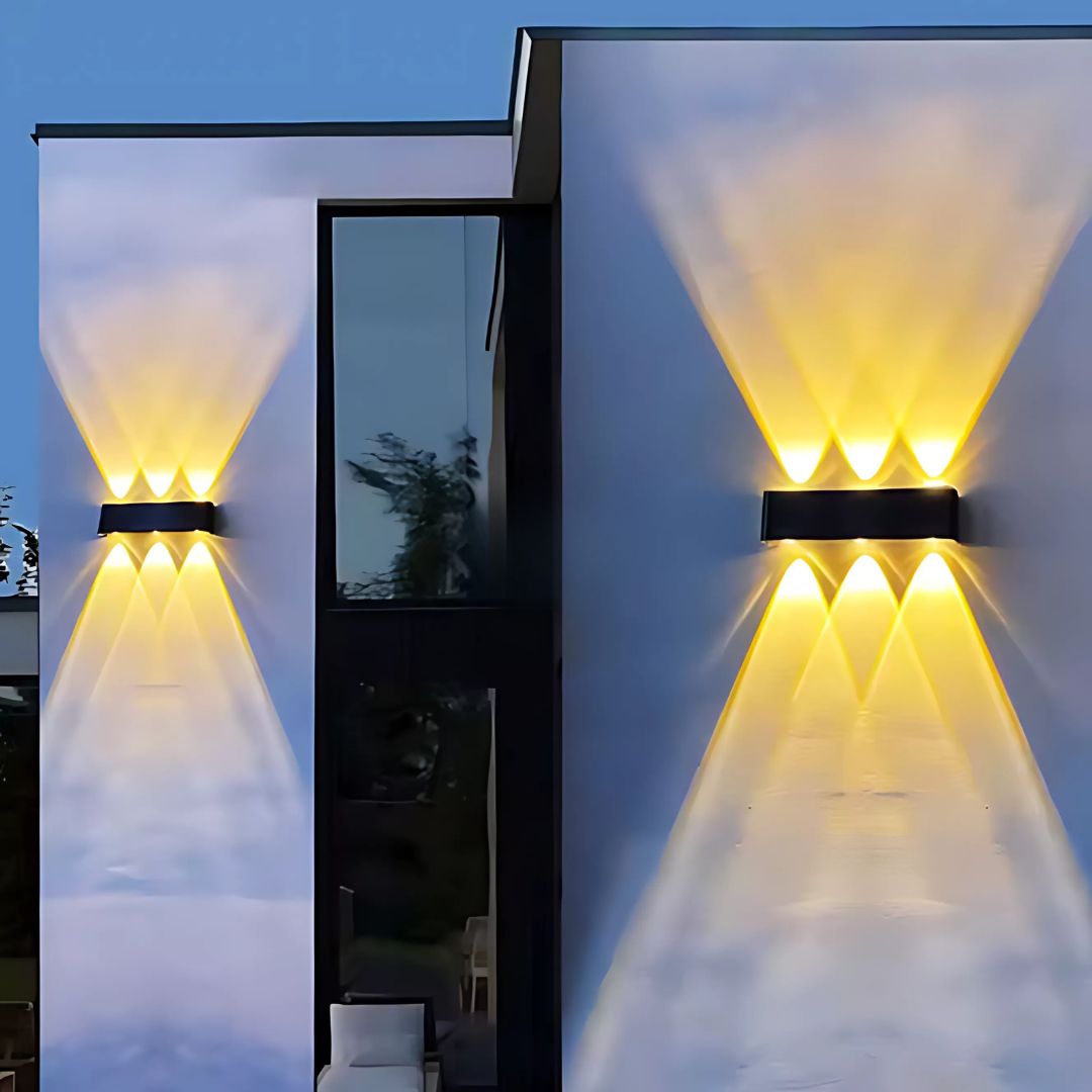 DuoRay - Applique Solaire à LED Grande Haut et Bas