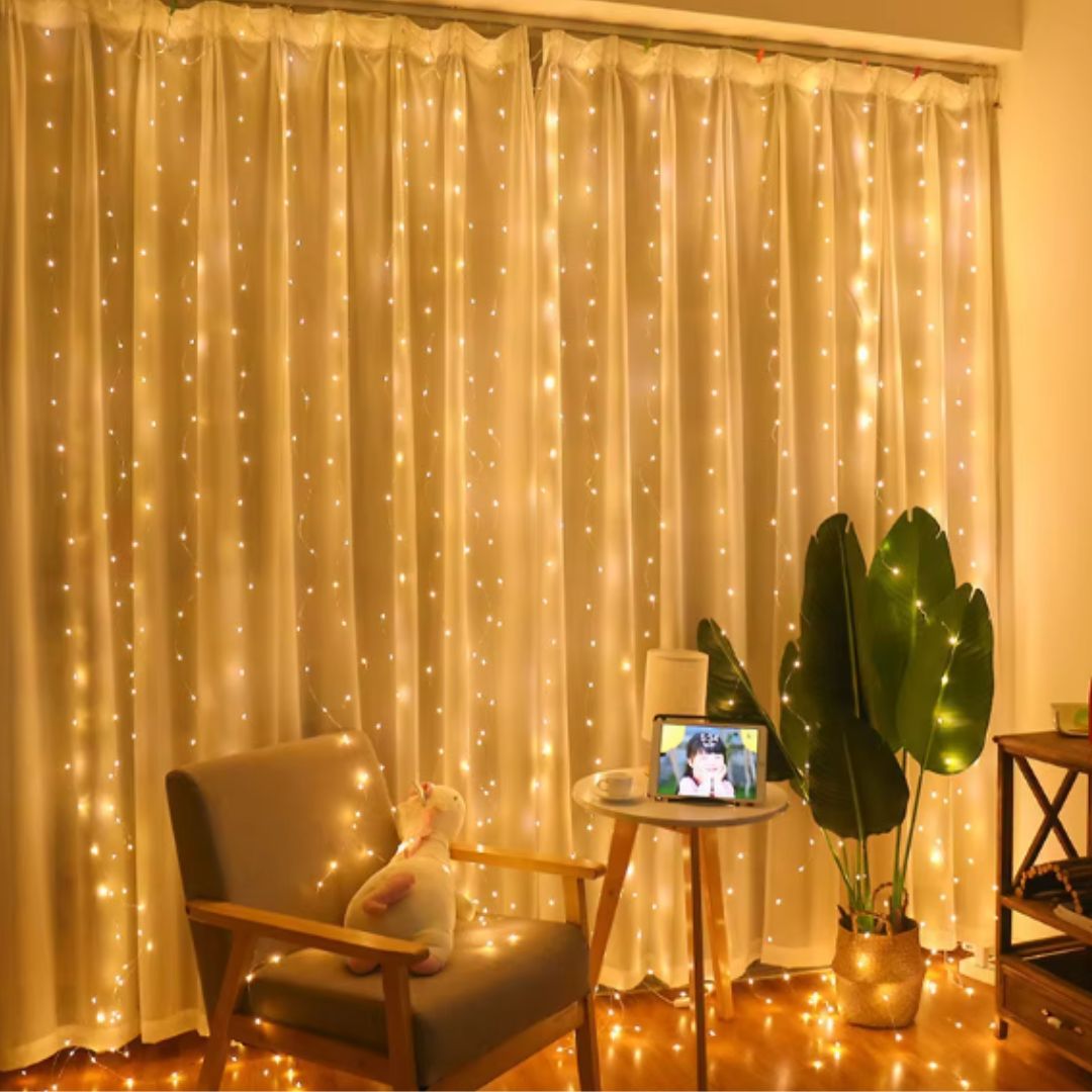 3m Rideau décoratif Lumières LED