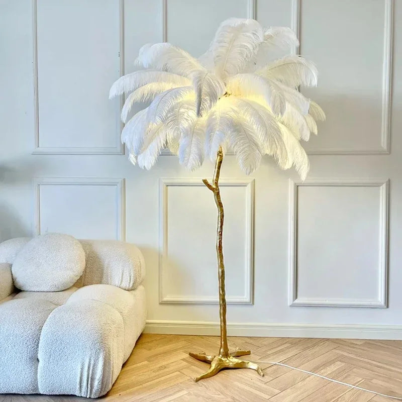 Feathra - Lampadaire plume
