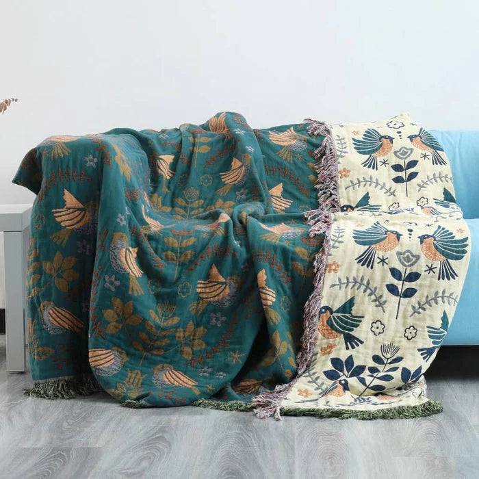 NordNest - Plaid réversible scandinave