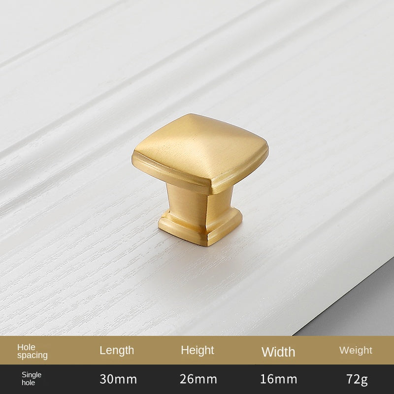 Tirette de tiroir et d'armoire intemporelle