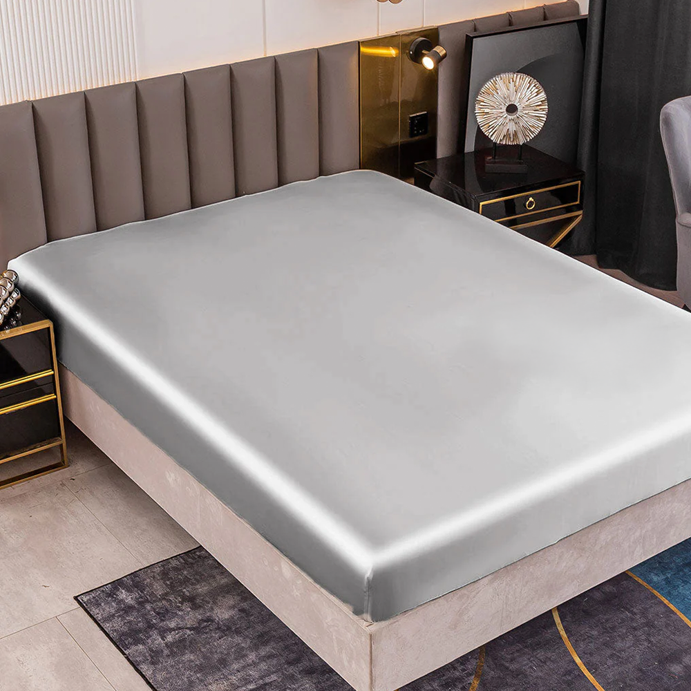 Drap-housse Satin Luxe sans couture - Sensation d'inspiration mûr