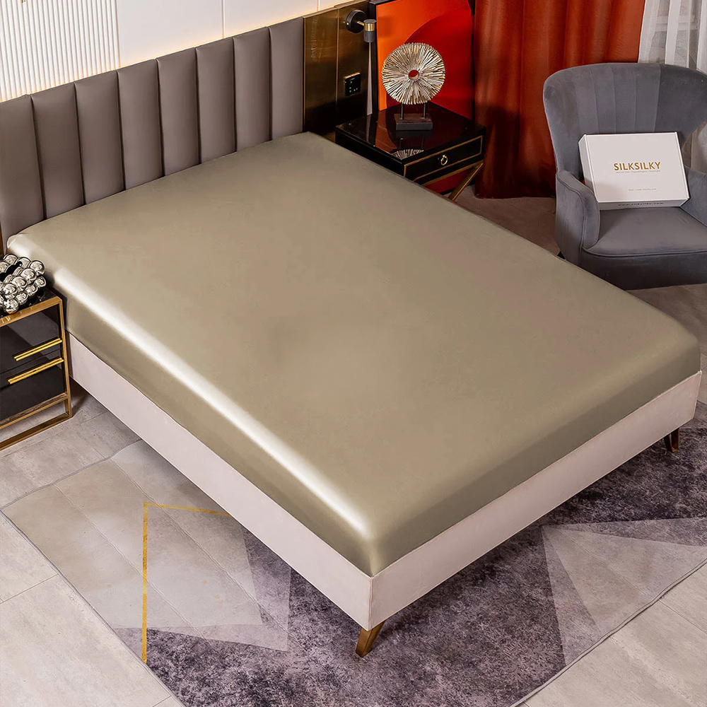 Drap-housse Satin Luxe sans couture - Sensation d'inspiration mûr