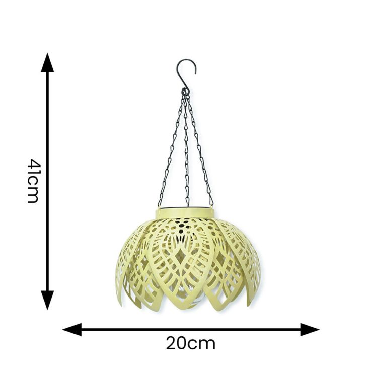 SunnyGlow Lanterne Solaire Suspendue