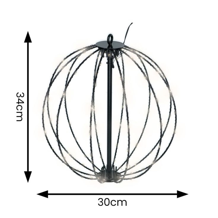SolarSphere – Lumière Solaire Sphère Extérieure