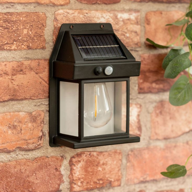 Lanternes Solaires NightGlint avec Détecteur – Lot de 4
