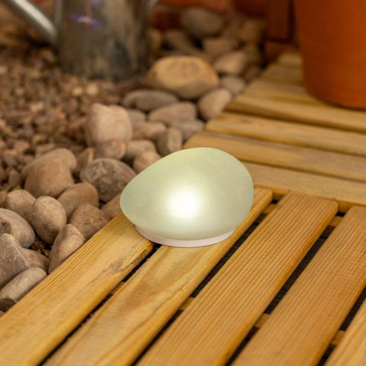 GlowPebble Galets Solaires Déco x2