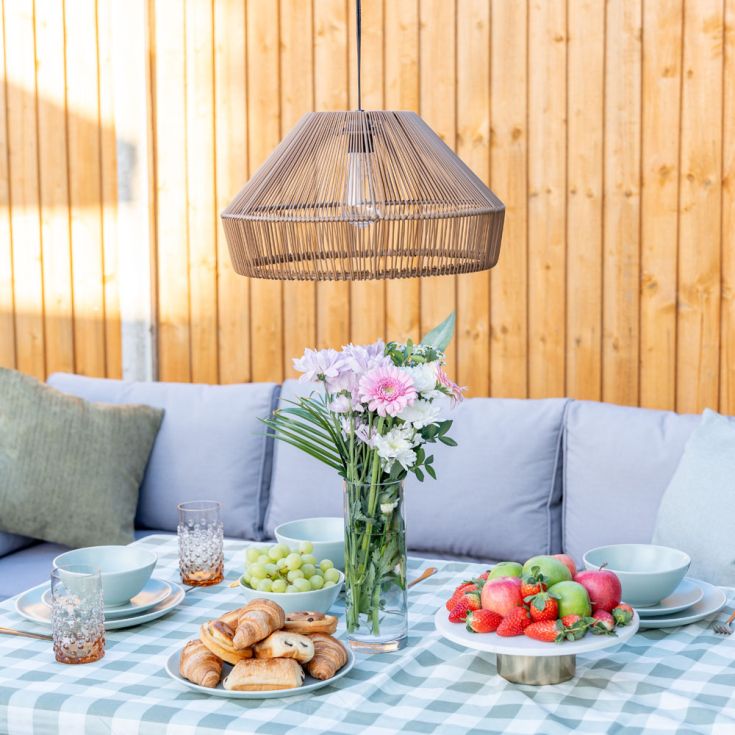 SolRattan Suspension Solaire Extérieure