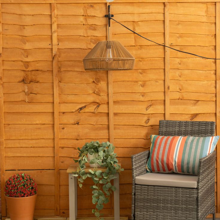 SolRattan Suspension Solaire Extérieure