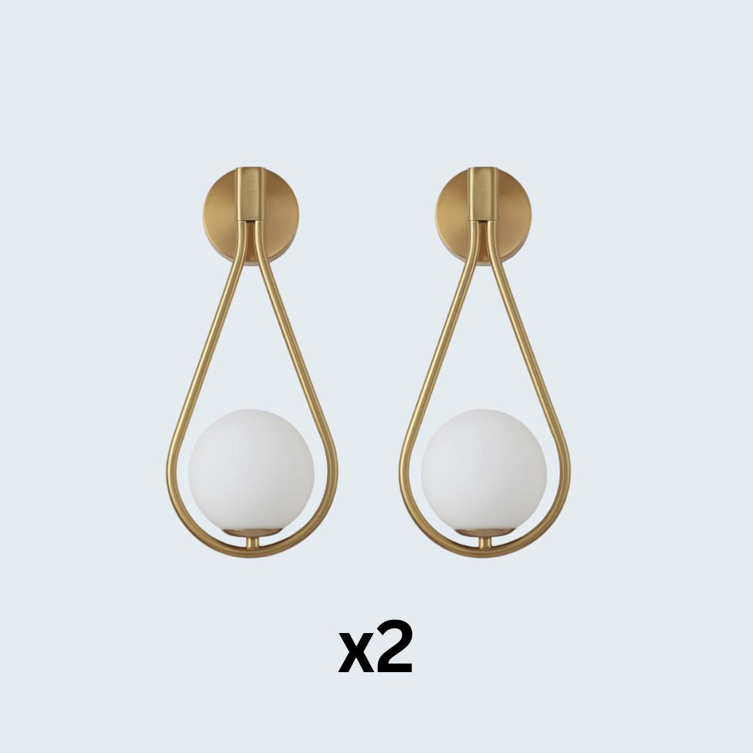 Sphère Lumière™ - Lampe murale du milieu du siècle (Vente de liquidation)