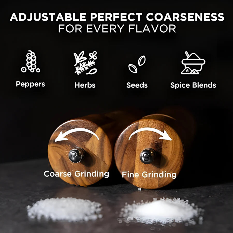 OakSpice – Moulin à Épices en Bois d’Acacia