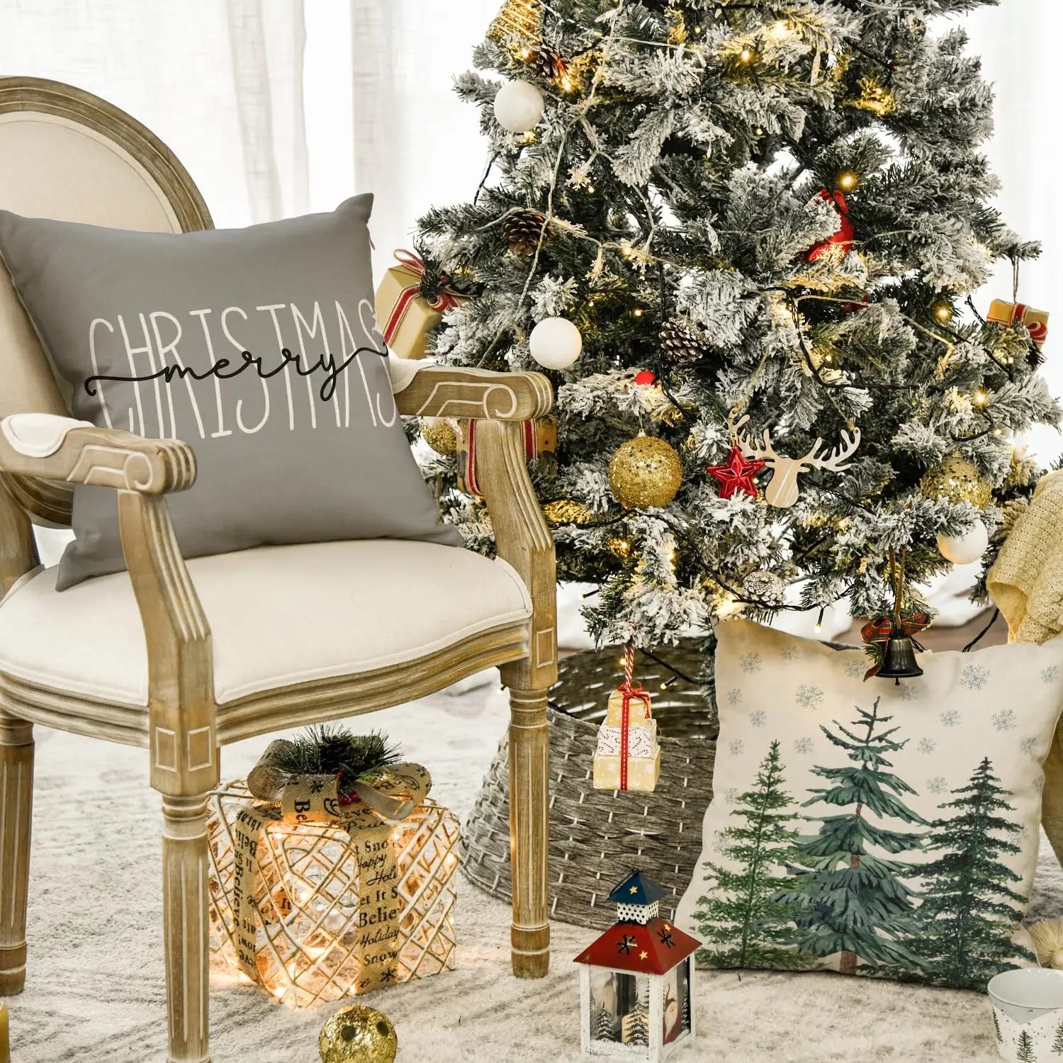 Jolly - Taies d'oreiller de Noël 2025