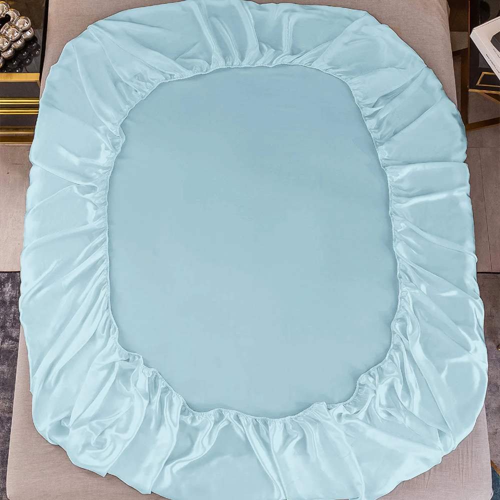 Drap-housse Satin Luxe sans couture - Sensation d'inspiration mûr