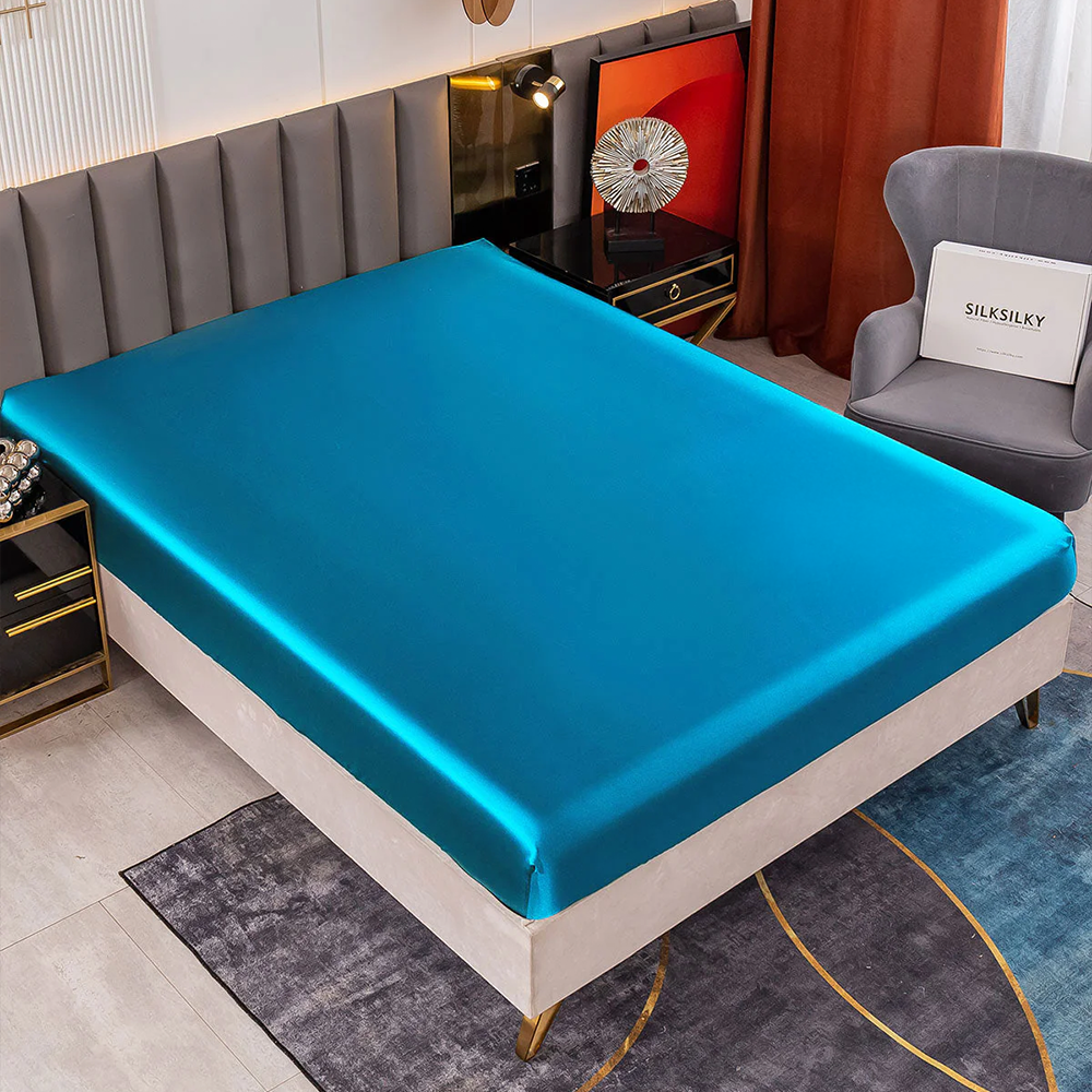 Drap-housse Satin Luxe sans couture - Sensation d'inspiration mûr