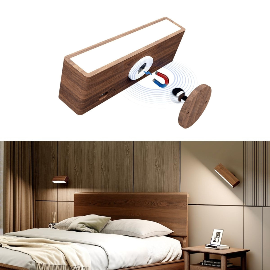 Lampe murale LED portable et rechargeable à 360