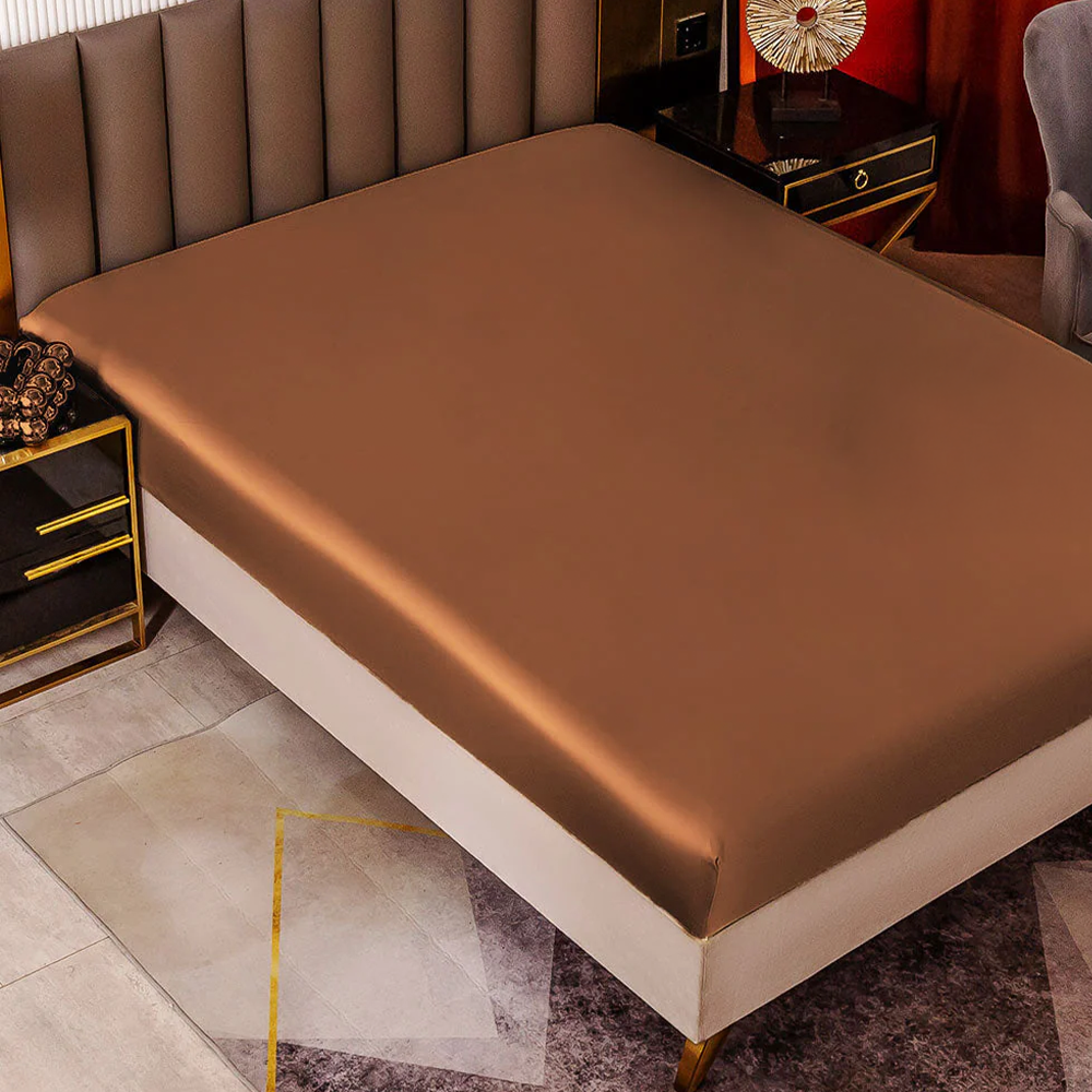 Drap-housse Satin Luxe sans couture - Sensation d'inspiration mûr