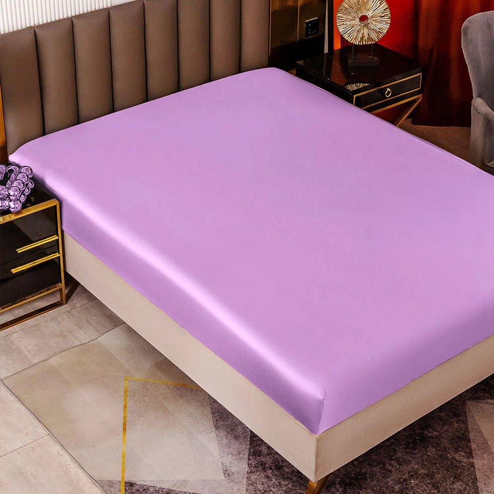 Drap-housse Satin Luxe sans couture - Sensation d'inspiration mûr