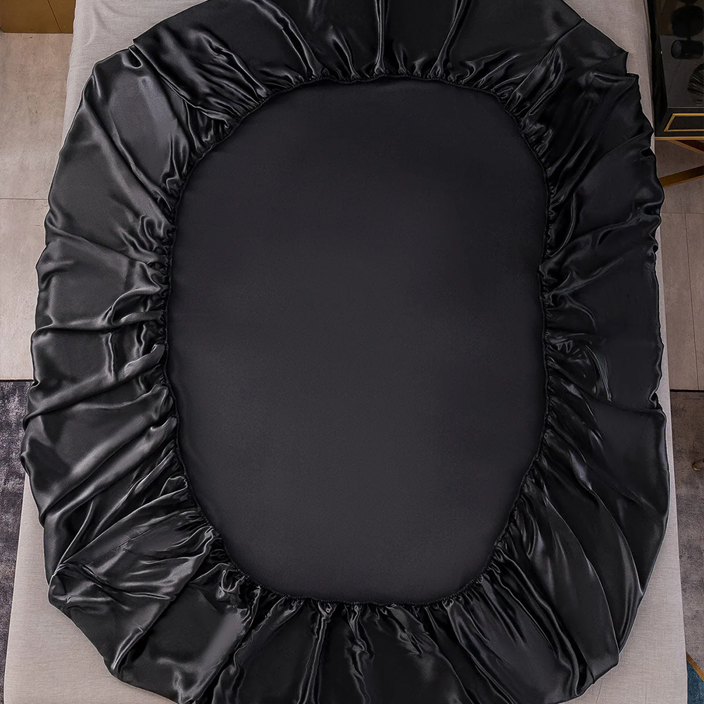 Drap-housse Satin Luxe sans couture - Sensation d'inspiration mûr