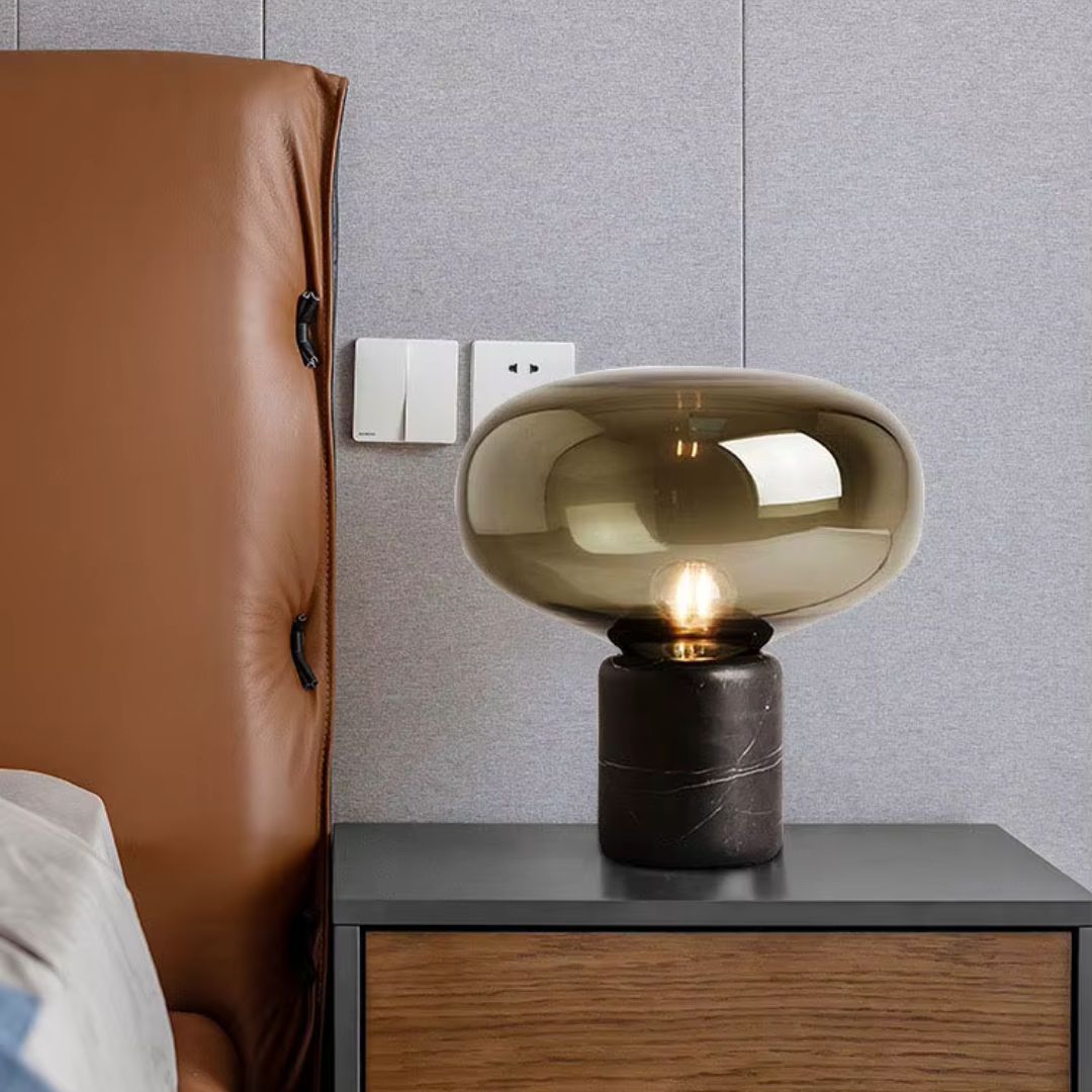 Uno - Lampe de table en marbre postmoderne
