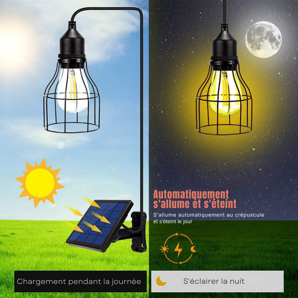 Lampe Lustre Solaire