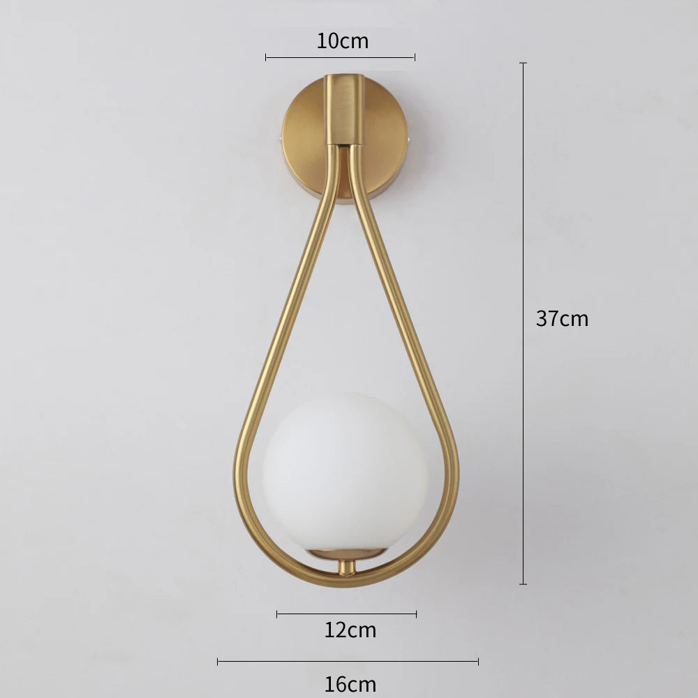 Sphère Lumière™ - Lampe murale du milieu du siècle (Vente de liquidation)