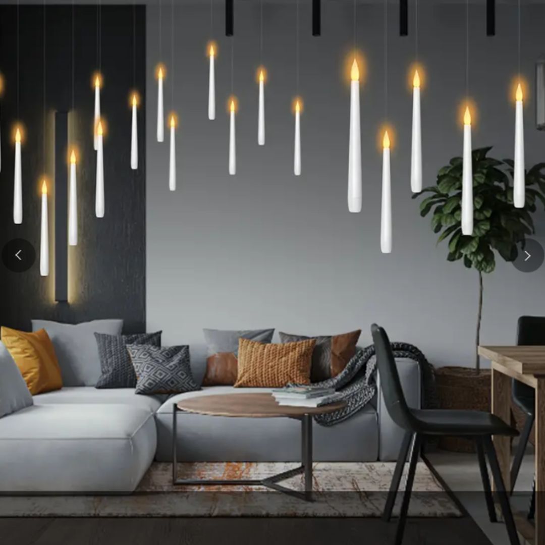 Bougies flottantes magiques