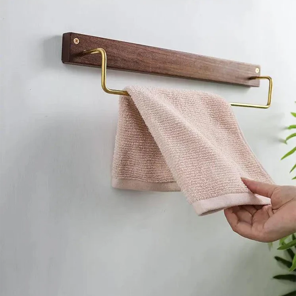 Dravis - Porte-serviettes en bois