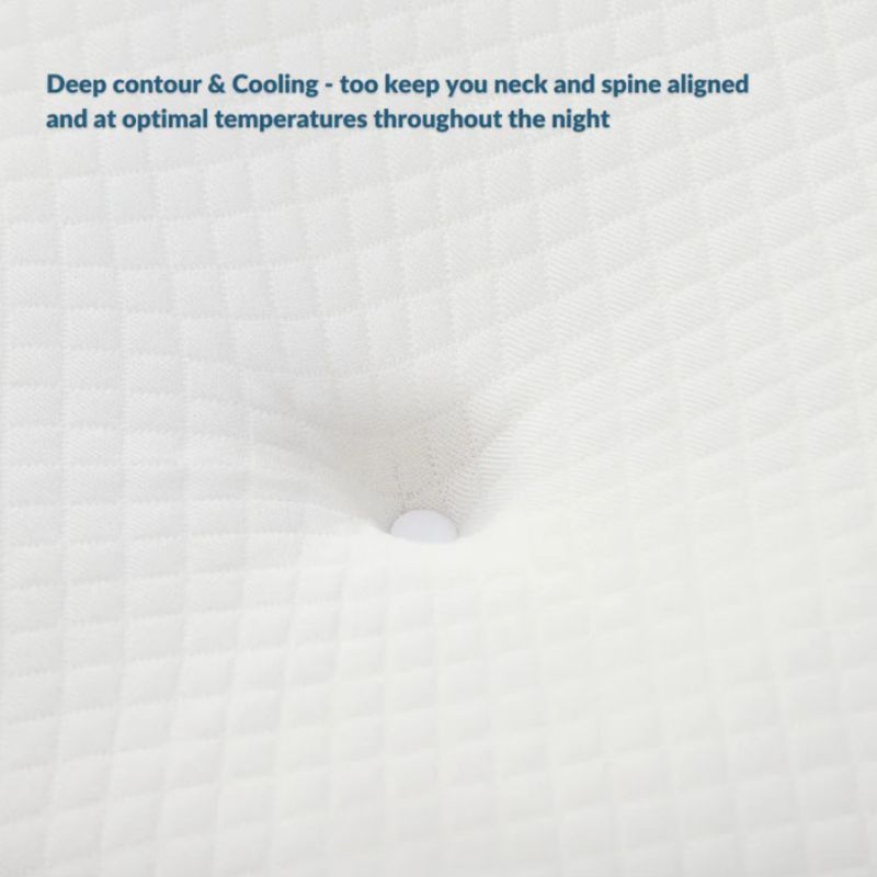 SleepRelief - Oreiller ergonomique papillon en mousse mémoire