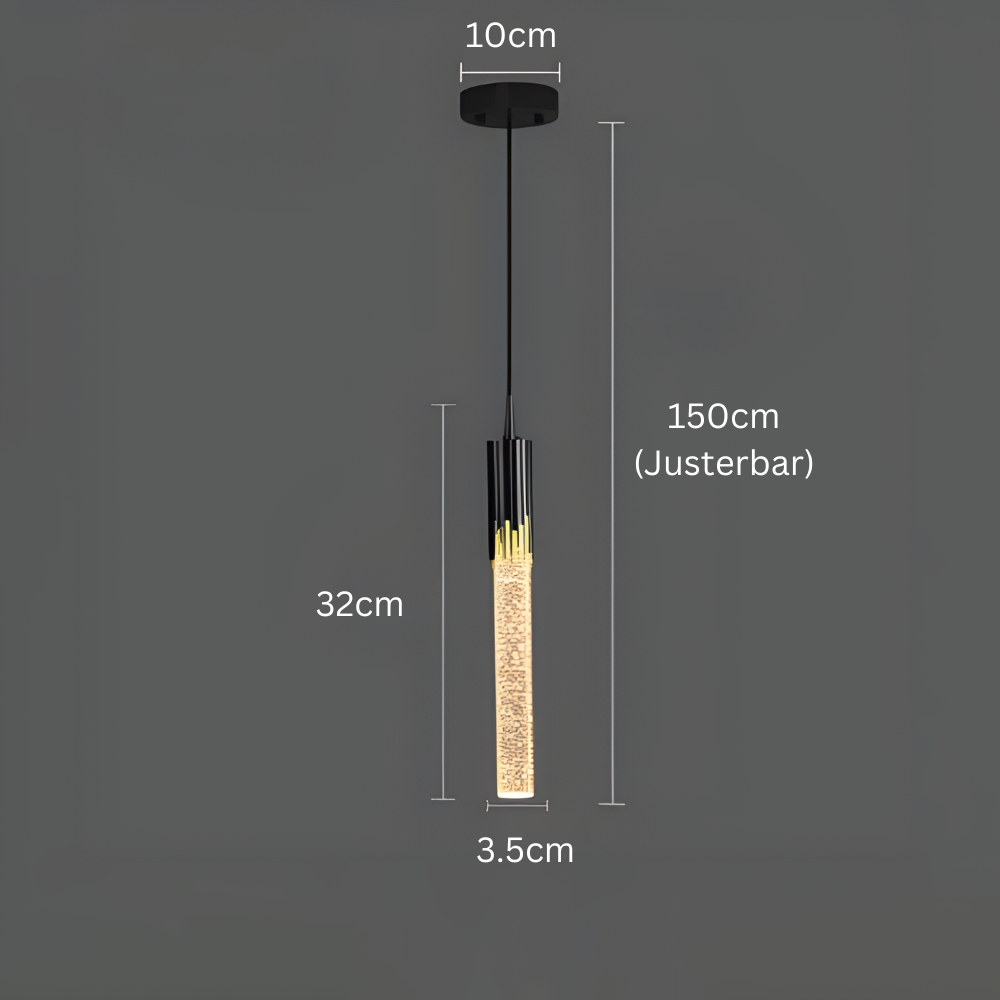 GoldenPegs™ – Suspension en Verre à Éclat Intemporel (Vente de liquidation)