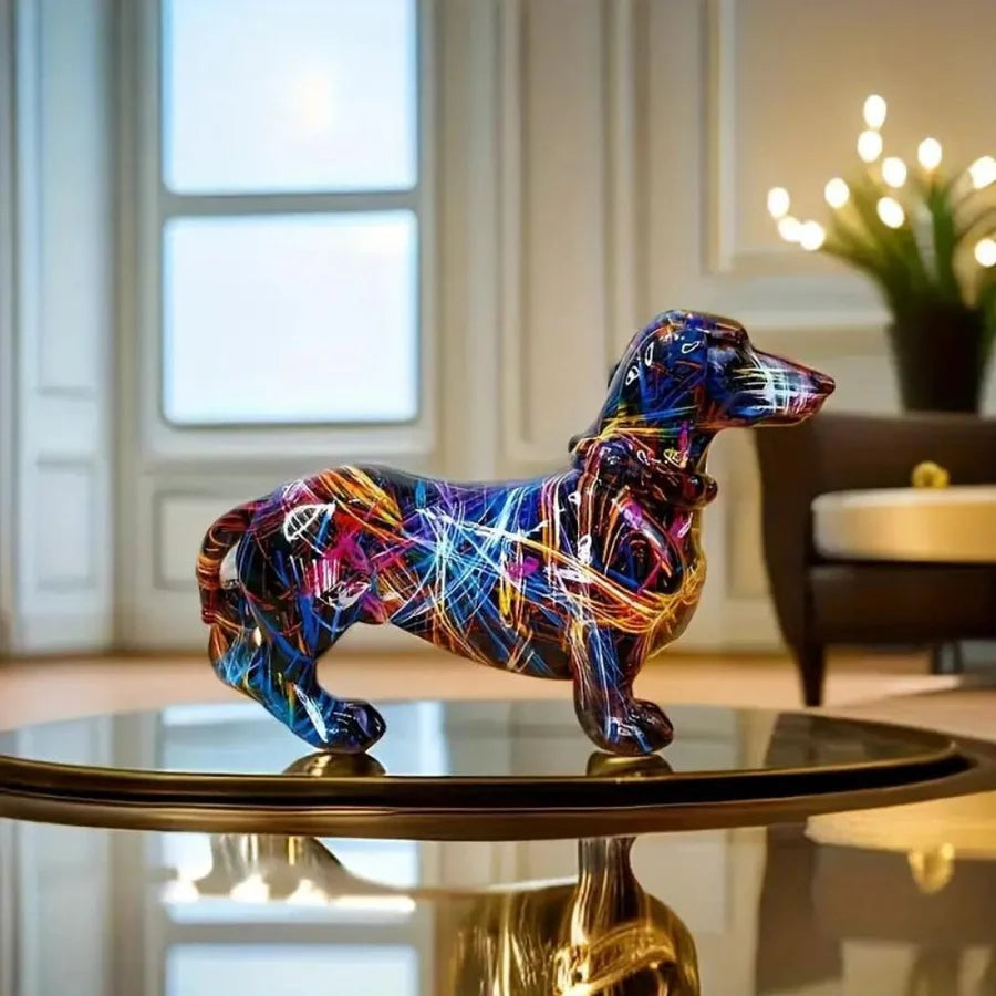 WoofMuse – Figurine Chien Artistique
