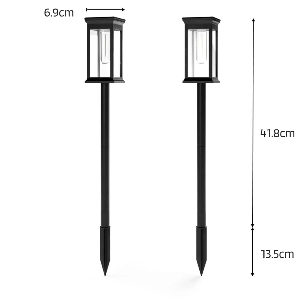 GlowMark - Lampe LED solaire pour allées