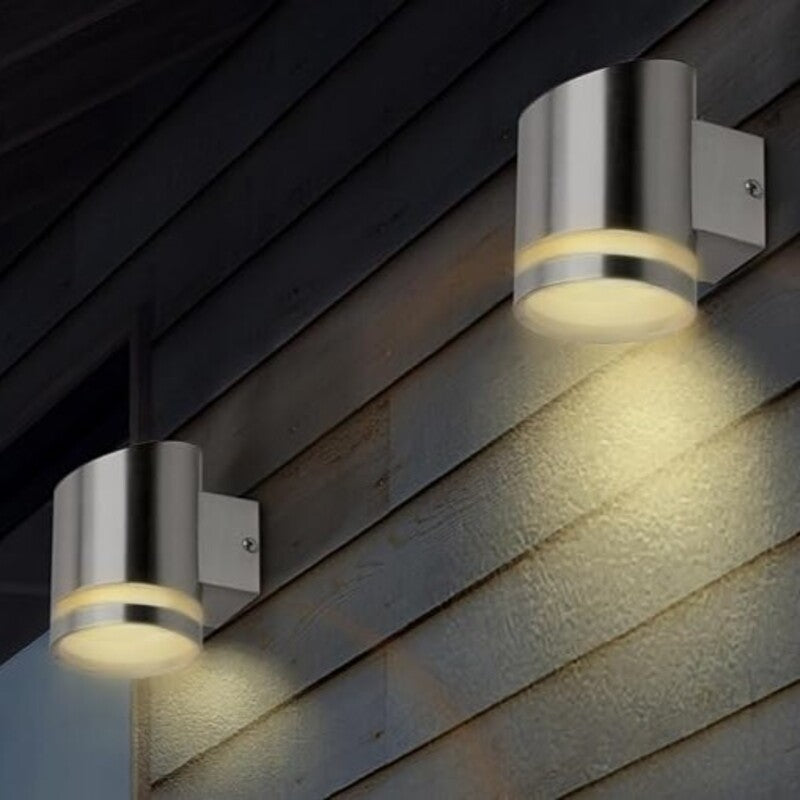 Steelo – Applique Murale en Acier Inoxydable