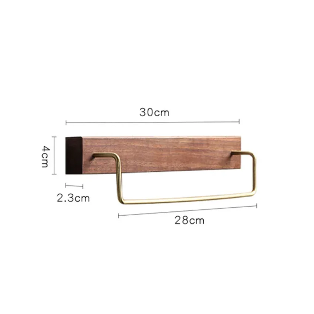 Dravis - Porte-serviettes en bois