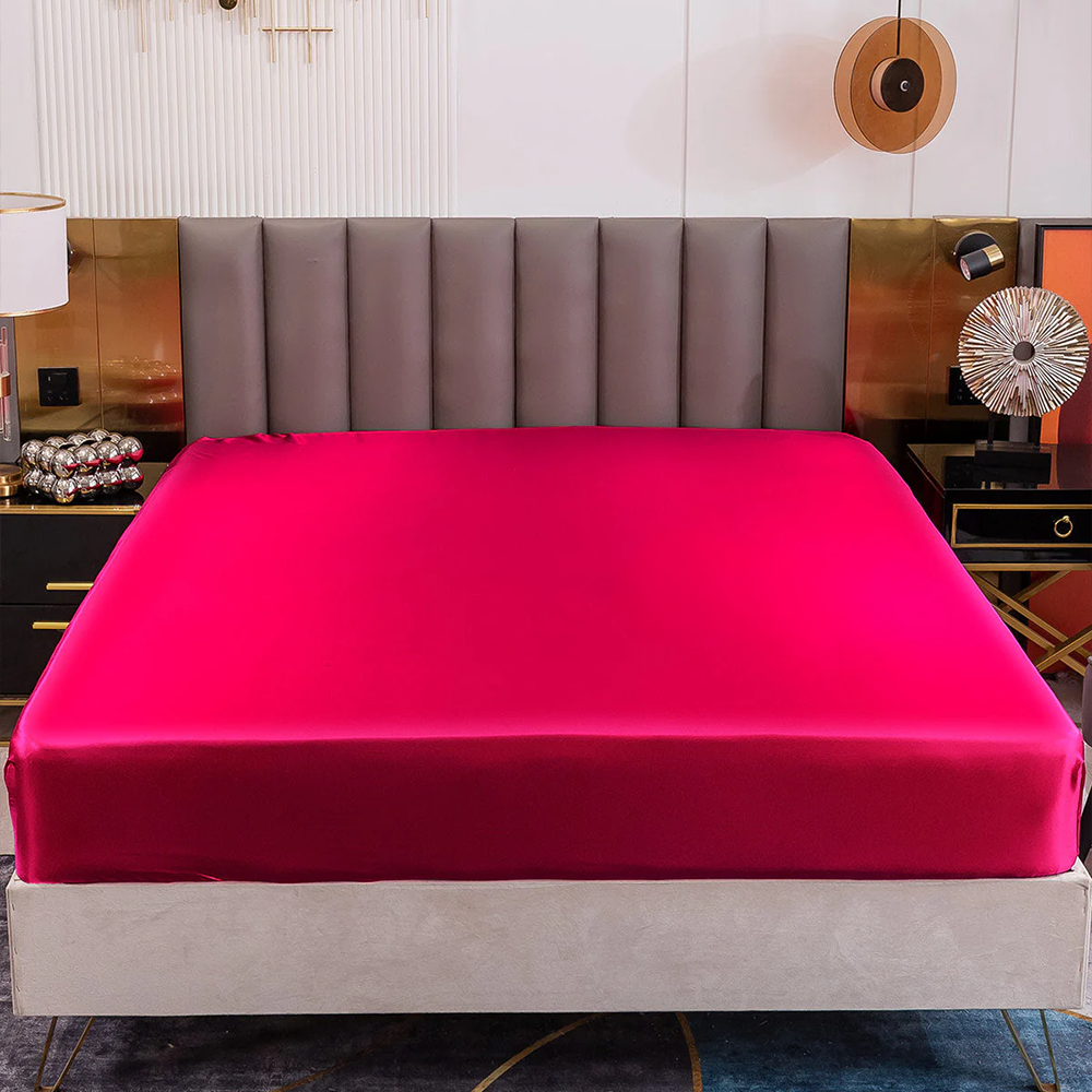 Drap-housse Satin Luxe sans couture - Sensation d'inspiration mûr