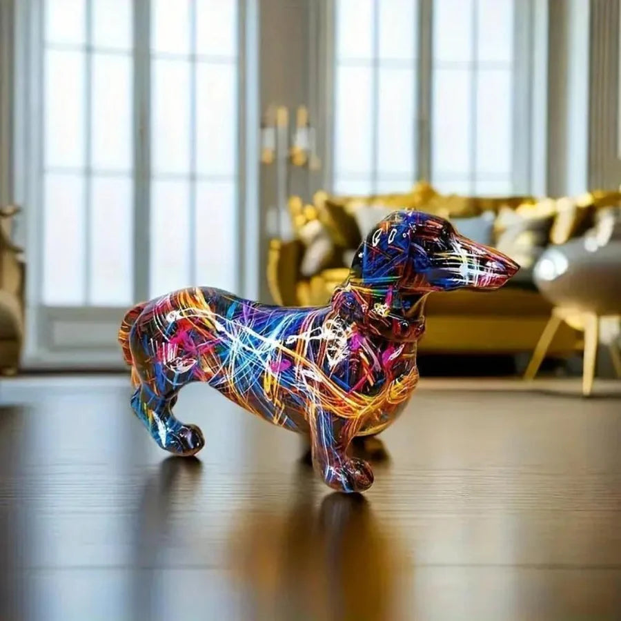 WoofMuse – Figurine Chien Artistique